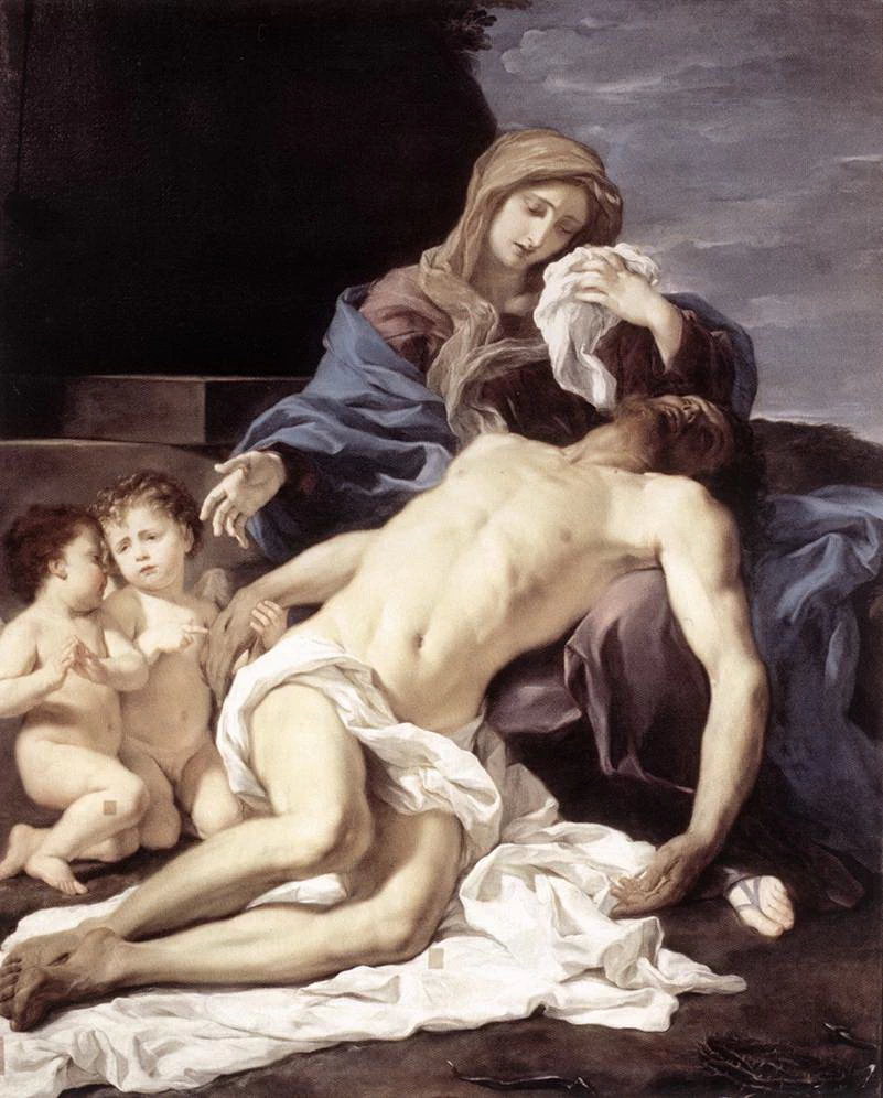 Lamentazione sul corpo di Cristo - Galleria Nazionale d'Arte Antica, Rome